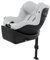 CYBEX Gold Sirona Gi i-Size Comfort child car seat incl. base, for 3 month olds to 4 years of age (with insert for newborns), max. 20 kg, 61 - 105 cm (use newborn insert if up to 40cm), Fog Grey