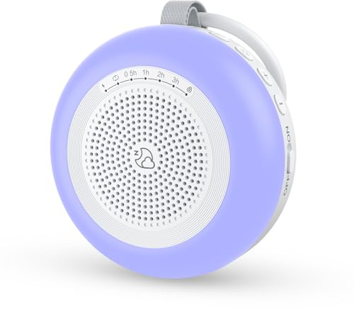 Portable Sound Machine for Baby,LEICEX White Noise Machine,33 Soothing Sound 10 Colors Night Light Sleep Machine for Baby Kids,Timer and Memory, Travel Sound Machine for Sleep Office Privacy Travel