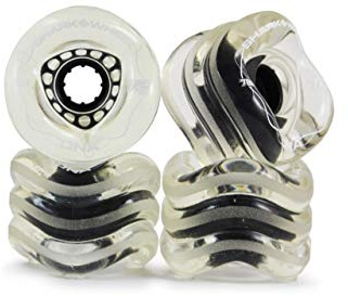 Shark Wheel - Ruedas para Longboard (72 mm)