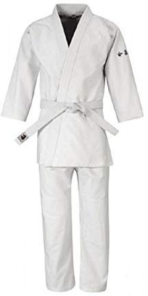 Mizuno Unisex Jugend Hayato Judoanzug, weiß, 140