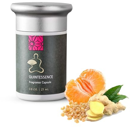 Mandarin Oriental Home Diffuser - Luxury Hotel Fragrance Capsule - Quintessence - Frankincense, Mandarin, and Ginger - Grounding and Relaxing Premium Scent