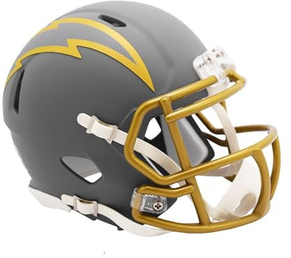 Riddell Los Angeles Chargers NFL Slate Alternative Speed Mini Casco de fútbol Americano