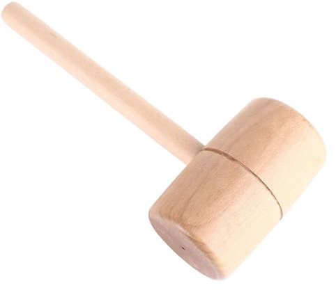 Maglio Ad Alta Durezza, Martello in Legno Martello Manuale per Falegname Massiccio per Falegname Stabile Facile Usare
