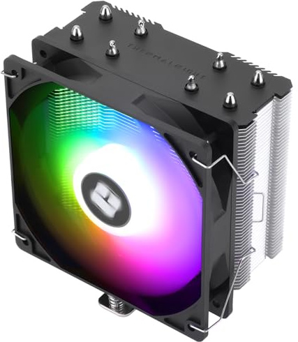 TR Assassin X 120R SE V2 Refroidisseur de processeur,couleur de lampe fixe,4 caloducs,vitesse de 1550 tr/min Refroidisseur de processeur de ventilateur PWM pour AM4 AM5/Intel 1700/115X/1200