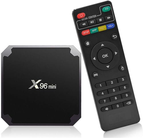 Android TV Box X96 Mini 2Go/16Go 4K Lecteur multimédia Boîtier TV Android 11.0 Amlogic S905W2 chipset Quad-Core W‎‎‎‎‎‎‎FI2.4GHz 64 Bits HD/H.‎‎‎‎‎‎26‎‎‎‎‎5 x96mini TV Box