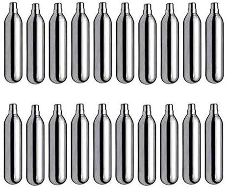 Militar-TLD Lote de bombonas de CO2 para airsoft (12 g, 20 unidades) Envio 24 horas