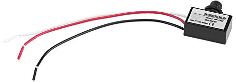 120V-277VAC Light Sensor Control Automatic On/Off Photoelectric Switch for Lighting Fixtures,Dusk to Dawn Sensor Switch Light Photocell Sensor Lighting Switch,Work with Most Types of Light Lamp