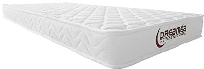 Vente-unique Matelas mémoire de Forme PELOPS de DREAMEA - 15cm épaisseur - 90x200 cm