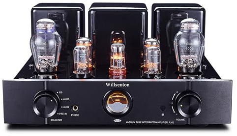 Willsenton R300 Plus Tube Amplifier 300Bx2 Single-Ended Class A Integrated Amplifier Power Amplifier Headphones amp All in One