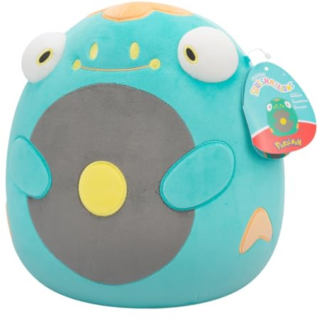 Squishmallows SQPK00057 - Pokémon Wampitz 25 cm, offizielles Pokémon, superweiches Kuscheltier
