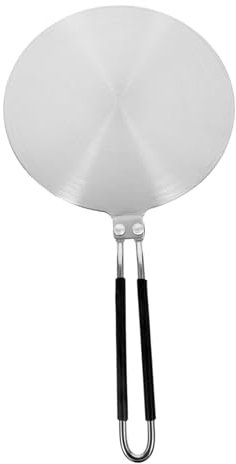 OFFSCH Wärmeverteiler Für Gasherd Wärmeübertragungsplatte Aus Edelstahl Kochgeschirradapter Praktisch Für Küche