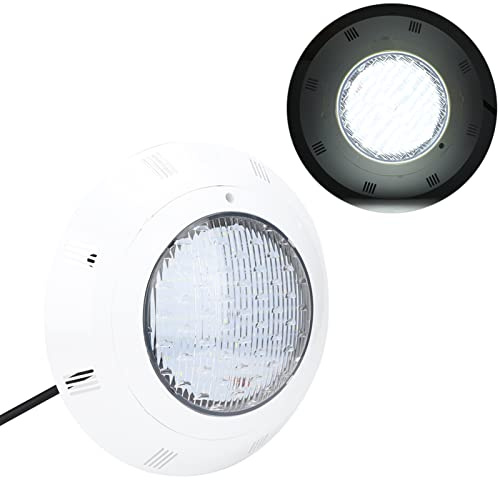ZASCHMOY AC12V 40W 360 LED Luces Subacuáticas para Piscinas - Iluminación Impermeable de Color Blanco para Piscinas Frescas y Saladas - Fácil Instalación, Adecuada para Fuentes y Jardines