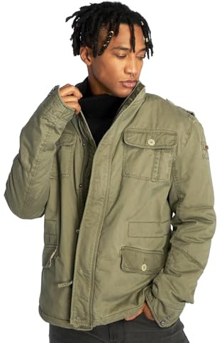 Brandit Britannia Winter Jacket, Color: olive, Size: 3XL