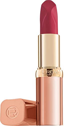 L’Oreal Paris Color Riche Les Nus Satin lipstick, 174, Insouciant, long-lasting and nourishing, enriched with Argan Oil and Vitamin E.