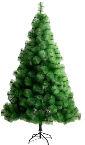 KROWN - Árbol de Navidad Artificial, Material PVC Aguja de Pino, Hogar Decoración para Navidad, con Soporte de Metálico, Fácil Montaje (120 cm)