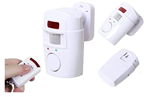 Système de sécurité domestique, Alarme de détection de mouvement télécommande infrarouge sans fil porte fenêtre alarme à la maison sans fil capteur d'alarme de mouvement télécommande alarme