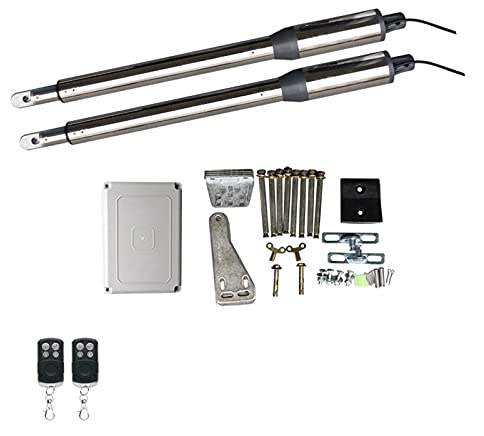 Motor Puerta Corredera, 300 kg ARM automático DUAL SWING GATE GATE ABREABER OPERADOR DRUCTOR DE PUERTA DE STORDO DE LA PUERTA ABRAÑO for EL CONTROL DE ACCESO SEGURIDAD DE HOGAR
