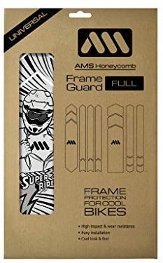 Rahmenschutz-Set – VOLLSTÄNDIG 18-teilig – Super Rider/weiß