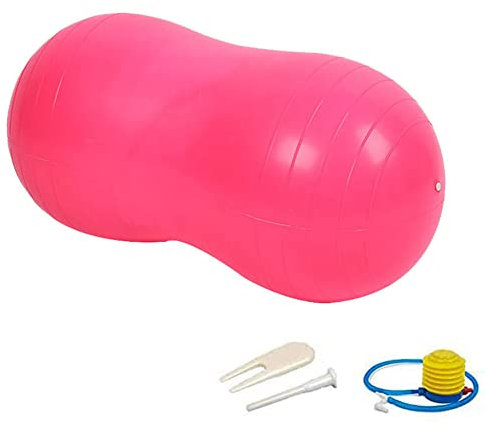 tongfeng Peanut Gymnastikball | Dicker Erdnuss-Gymnastikball – Übung Yoga Balance Stabilität Sitzbälle, flexibler Anti-Burst-Ball für Pilates, Yoga, dynamisches Sitzen