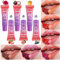 6 Colours Lip Stain Peel Off, Fruity Flavour Tinted Lip Gloss Lip Tint, Long Lasting Non-Stick Cup Tattoo Color Lipstick Set, Transfer Proof, Matte Finish, Lip Makeup for Women & Girls