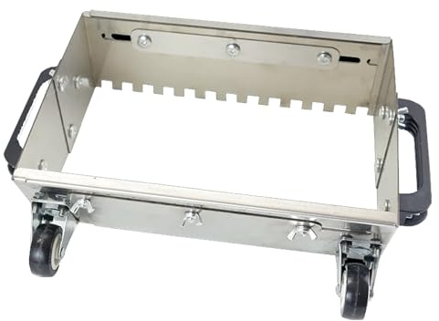 31.5in Adjustable Notched Trowel Mortar Comb With Wheels Tile Leveler Sand Leveling Tiling Paving Tool for Large Tiles Flooring & Tiling Masonry (Square 800mm)