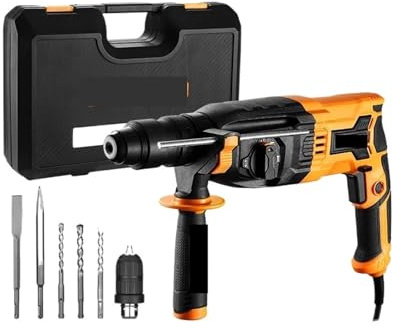 Trapano Percussione Martello Perforatore Elettrico A 4 Funzioni Accessori Rotanti Multifunzionali Martello Demolitore Elettrico Trapano A Percussione