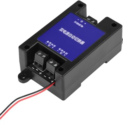 Pinafresa Universal DC DC Dual Power Automatic Switcher Two-Way No Power Outage High-Speed Transfer Switch 5V-60V
