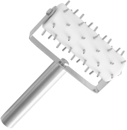Pizzarulle stål, anti-bubbel bakverk,