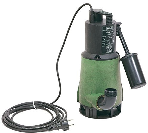 Pompe à eaux usées FEKA - Vert, Classique, Acier inoxydable - 0,55 kW - Débit: 0 à 12 m3/h