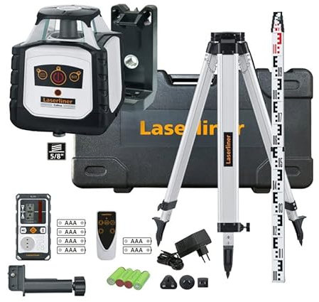 Laserliner Cubus 210 S Set 150cm vollautomatischer Rotationslaser mit großer Reichweite
