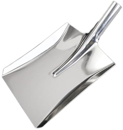 Pelle à Neige en Acier Inoxydable, poêle à Charbon, Pelle à Maison, Pelle à Neige, Outils de Grillage, Outil de Nettoyage, Pelle de Jardin, Pelle à poussière en métal, Pelle à Creuser de Jardin (Size