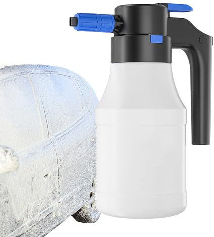 Car Wash Foam Sprayer - Electric Detailing Sprayer, High Pressure 1.5L Foam Washer - Car Accessories, Spray Foam Cleaner