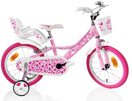 SCH Pink Love, Kinderfahrrad, Rosa, 16 Zoll