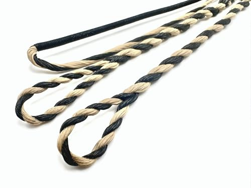 Stone Mountain Bowstrings Flemish Twist B55 Longbow Traditional Bowstring Replacement Bowstrings for Longbow Style Archery Bows 14 Strands, 57 (60 AMO)