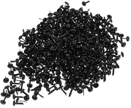TEHAUX 500 Pezzi Mini Metal Brads Fasteners per Carta e Scrapbook Clips Decorative Piccole per Artigianato Organizzazione Documenti e Progetti DIY Fissaggi Resistenti per Carta Foto e