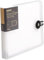 Alipis 12 Capacità Cd Bag DVD Cd Custodia Vcd Organizer Con Corda Con Fibbia Leggero E Compatto Per Viaggi E Casa, Bianco