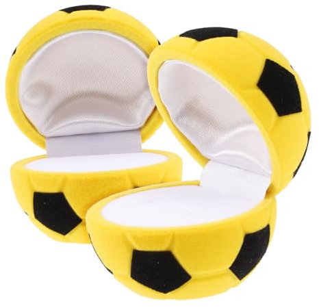 IMIKEYA Lot De 2 Boîtes De Demande En Mariage En Forme De Ballon De Football