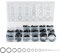 480 Pezzi Guarnizioni O'Ring, Kit di Guarnizioni O-ring per Rubinetto, Nitrilica O-ring Gomma Guarnizioni di Tenuta, per Aria Condizionata, Automobile, Impianti Idraulici - 18 Misure (3-27 mm)