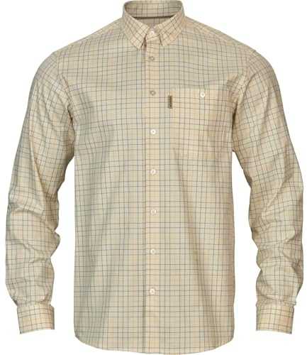 Härkila | Camisa Portfield | Ropa de caza profesional y accesorios de caza | Calidad escandinava Made to Last, marrón, M