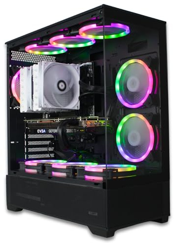 XUM Vista Gaming PC i9-14900F RTX 5080 32GB RAM 1TB SSD Win 11 | Intel Core i9-14900F, RTX 5080 16GB, 32GB DDR4 RAM, 1TB NVMe SSD, 850W PSU, 80+ Bronze, aRGB, WiFi 5, Windows 11 Home