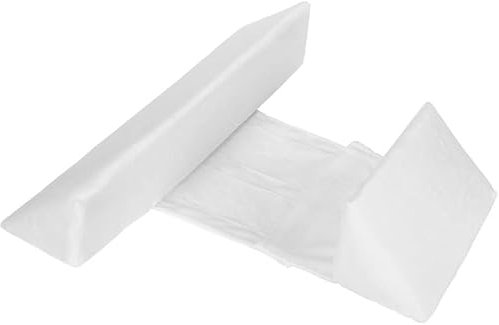 HOVCEH Seitenschläferkissen, Lagerungskissen, Verstellbares und Removable Seitenlagerungskissen, Anti-Rollen Keilkissen, Side Support Pillow mit Rückenlehne für 0-12 Monate Schlafhilfe (Weiß)