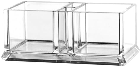 Generico Portabustine Di Zucchero, Multiscomparto, 14,6x8,1x6 Cm, Scatola Portaoggetti In Acrilico Per Bustine Di Tè, Porta Bustine Di Tè, Per Cucine Domestiche, Uffici O Stazioni Di Bevande
