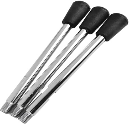 Juego de barra de mango de trabajo, paquete de 3, barra de agarre de mango de prensa de taladro de 210mm for accesorios de taladro de banco de taller, máquina herramienta de Metal