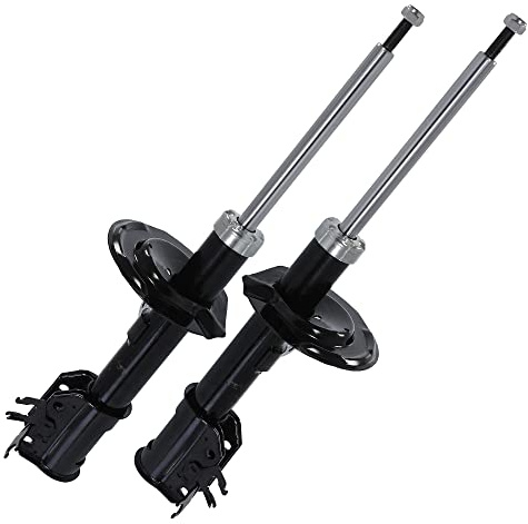 BESTPRICE 2x ammortizzatore a pressione a gas anteriore a doppio tubo, compatibile con FIAT PANDA (169_), PANDA furgone/hatchback (169_)