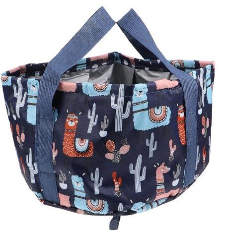 Basin Foot Bath Basin Portable Foot Bath Tub Travel Basin Spa Hot Tub Outdoor Bathtub Travel Foot Soak Basin Large Water Container Nylon Cloth