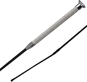 Woof Wear Glitz Dressage Whip - Silver