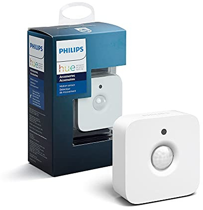 Philips Hue Motion Sensor - Exclusively for Philips Hue Smart Lights - Requires Hue Bridge - Easy No-Wire Installation