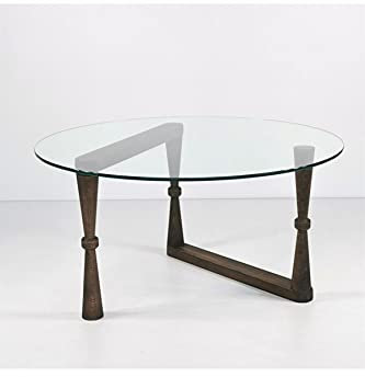 Kleine salontafel Sido bord hörn bord rund glas centrum bord rum sidobord soffbord Cocktailtafel