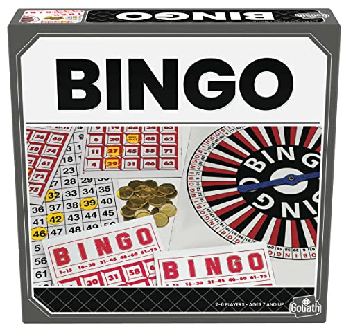 Goliath Bingo, Juego clásico para niños de 7 años, Bingo, Juego de Mesa para 2 a 6 Jugadores