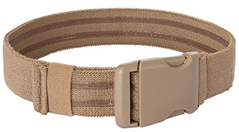 IDOGEAR Cinghia da gamba tattica Cintura da coscia per fondina Coltello Cinghia da coscia all'aperto EDC Gancio da gamba con fibbia a sgancio rapido Unisex Nylon elastico (Coyote Brown)